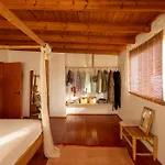 Rustic With Pool In Center